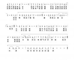 承认自己爱错简谱-落笔演唱-胡琳/廖伟鉴词曲