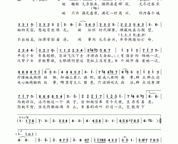 二十四城记简谱-李克勤演唱-杨淽/林若宁词曲