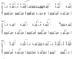 夜の光钢琴简谱-数字双手-近藤隆