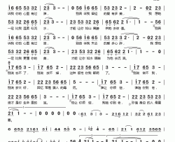 你的心里有过谁简谱(歌词)-范思威、郭玲演唱-桃李醉春风记谱