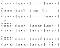 情字这条路钢琴简谱-数字双手-潘越云