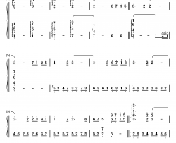 Nostalgia钢琴简谱-数字双手-久石让