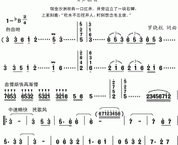 红井简谱-罗晓航词/罗晓航曲聂秀梅