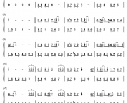 忽而今夏钢琴简谱-数字双手-汪苏泷