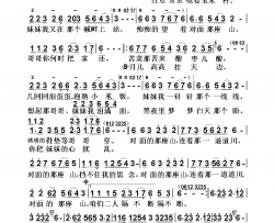 挡不住的思念简谱-辽辽演唱-古银州浩浩/古银州浩浩、刘小刚词曲