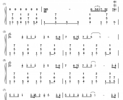 贵女とお茶を钢琴简谱-数字双手-Factory Noise&AG