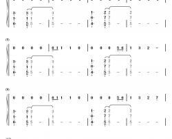 Body Talk钢琴简谱-数字双手-Foxes