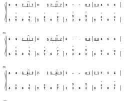 Rude钢琴简谱-数字双手-MAGIC!