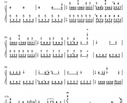 What's This钢琴简谱-数字双手-Danny Elfman