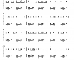 谁不说俺家乡好钢琴简谱-数字双手-任桂珍