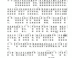 母亲的顶针简谱