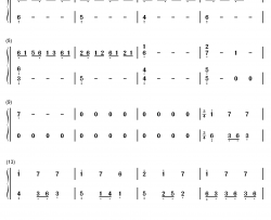 Ascended Vibrations钢琴简谱-数字双手-Teo