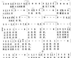 大红绸子飘起来简谱-侯牧人词/侯牧人曲王菲悦、叶凡-