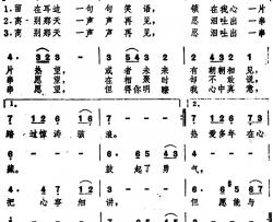 热爱多年在心藏简谱-香港电视剧《古都惊雷》插曲关正杰余安安-