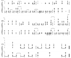 刹那の果実钢琴简谱-数字双手-黒崎真音