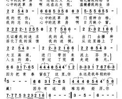 心中的北大荒简谱-许德清词/颂今曲