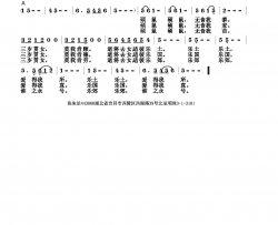硕鼠简谱