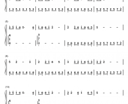 知道不知道钢琴简谱-数字双手-刘若英