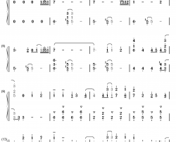 孤独兄弟钢琴简谱-数字双手-乃木坂46