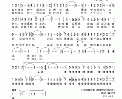 美丽的叶尔羌河简谱-电视剧《静静的叶尔羌河》片尾曲李殊-