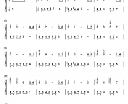 就这样远远地看着你钢琴简谱-数字双手-石进