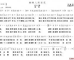 蜘蛛人的泪花简谱-打工之歌