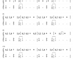 Find You钢琴简谱-数字双手-Nick Jonas