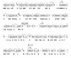 太阳一出云雾散简谱-电影《五朵金花》插曲