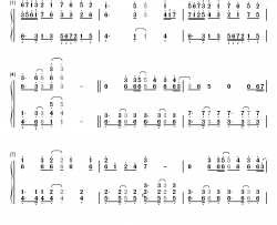 ASH钢琴简谱-数字双手-LiSA