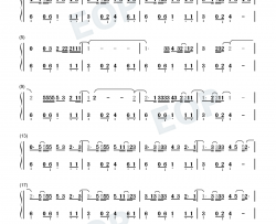 西班牙的节日钢琴简谱-数字双手-汤普森