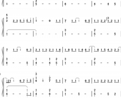 Eternally钢琴简谱-数字双手-宇多田光  宇多田ヒカル