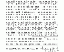 来生再去拥抱你简谱-陈依梦演唱-岭南印象制作曲谱