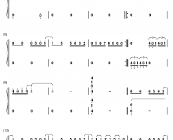 Nemo钢琴简谱-数字双手-Nightwish