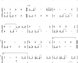 翼をください钢琴简谱-数字双手-赤い鸟