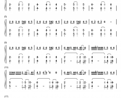 LOSER钢琴简谱-数字双手-米津玄师