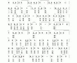 仰望祖国的地图简谱-演唱-王wzh制作曲谱