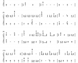 Love Theme钢琴简谱-数字双手-Ennio Morricone