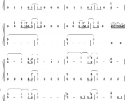 ココロ空モヨウ钢琴简谱-数字双手-関ジャニ∞