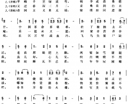 忆江南简谱-故事影片《忆江南》主题歌