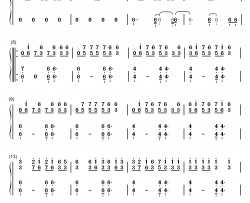 Immortals钢琴简谱-数字双手-Fall Out Boy