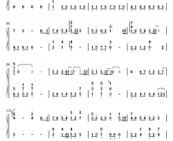 灵魂伴侣钢琴简谱-数字双手-田馥甄