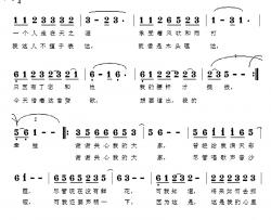 谢谢关心我的大家简谱-吴德泉词/吴德泉曲