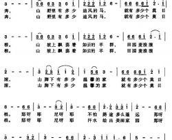 莫日根简谱