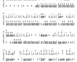 Unfinished钢琴简谱-数字双手-KOTOKO