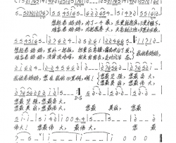 我的老妈妈简谱-朱跃明演唱-陈东权/张艺军词曲