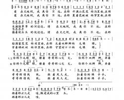 心尖尖上的你动态男声纯伴谱简谱-柳强强演唱-曹军民/柳强强词曲