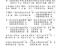 圣洁的信仰简谱