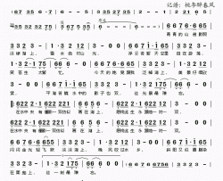 在水中央简谱(歌词)-林子祥演唱-桃李醉春风记谱