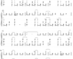 ネクロファンタジア钢琴简谱-数字双手-东方Project