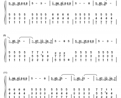 士兵之歌钢琴简谱-数字双手-兰格